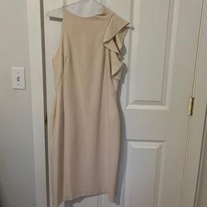 Body con blush cocktail dress